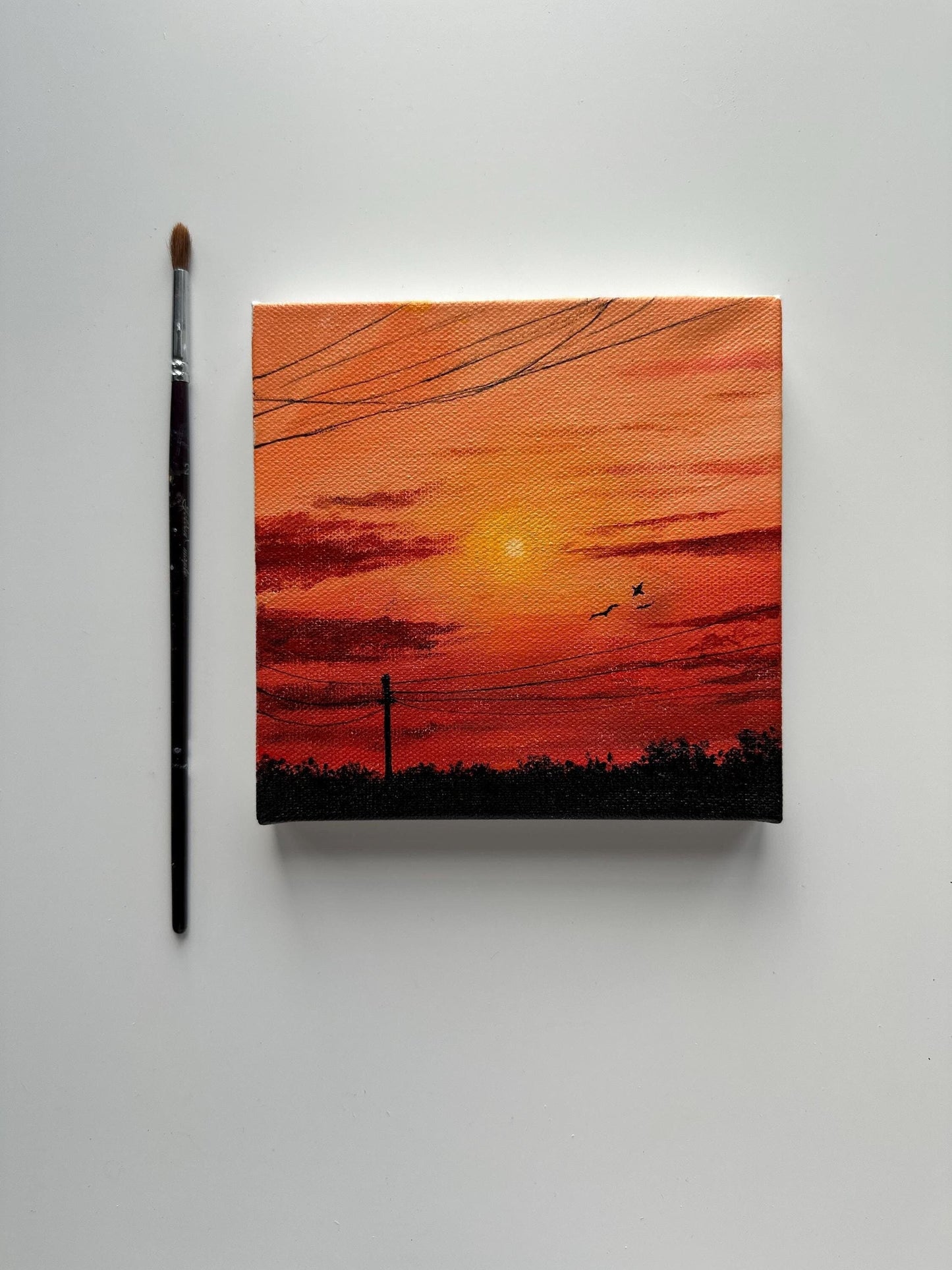 Sunset paintings