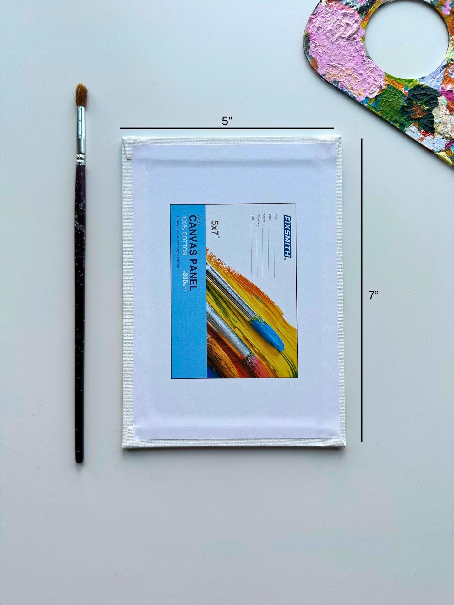 Windows XP Nostalgia Art: Hand-Painted Countryside Landscape (5x7)