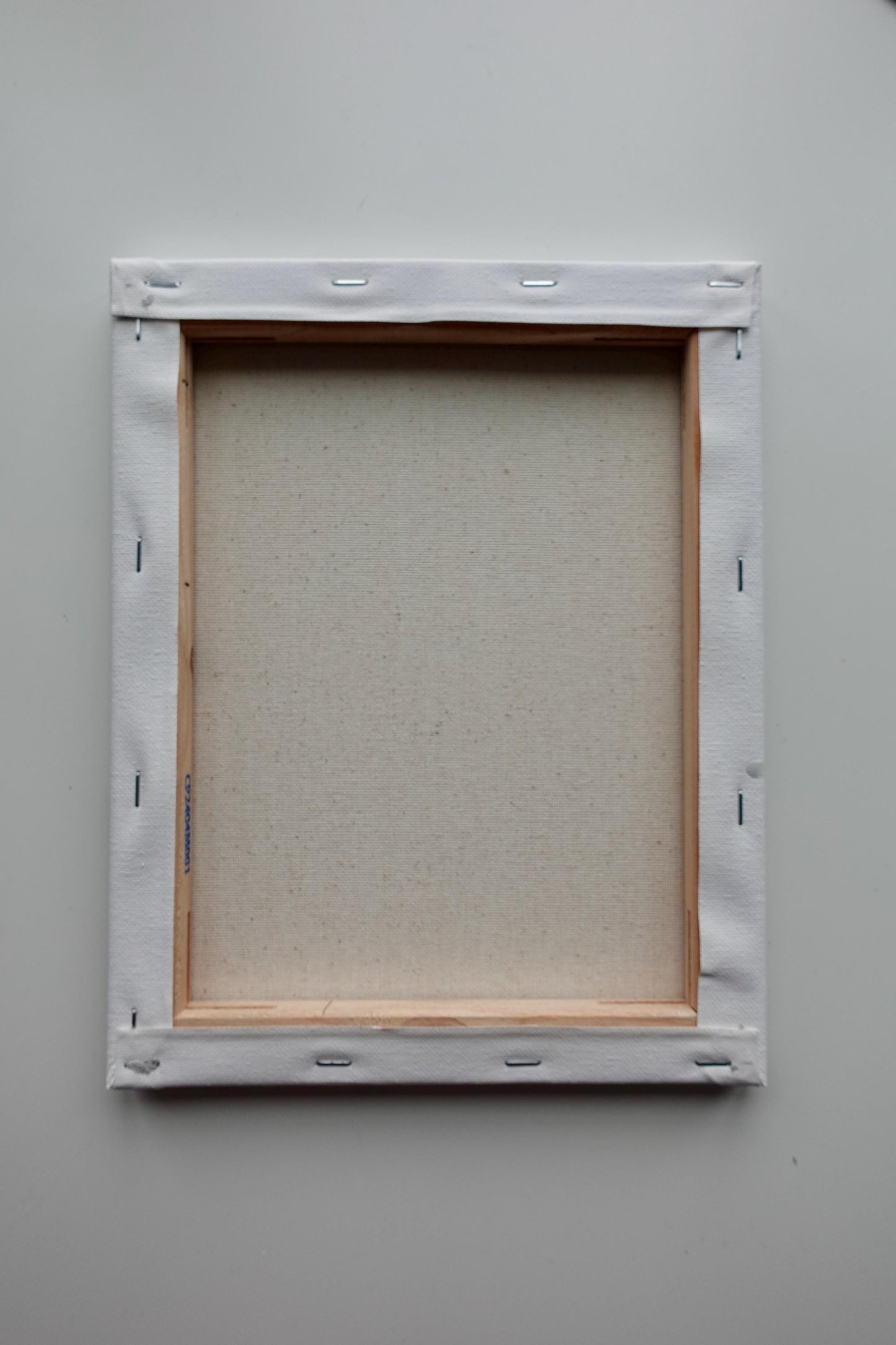 Moonlit Campfire Painting: Original Night Forest Acrylic Art (8x10 in)