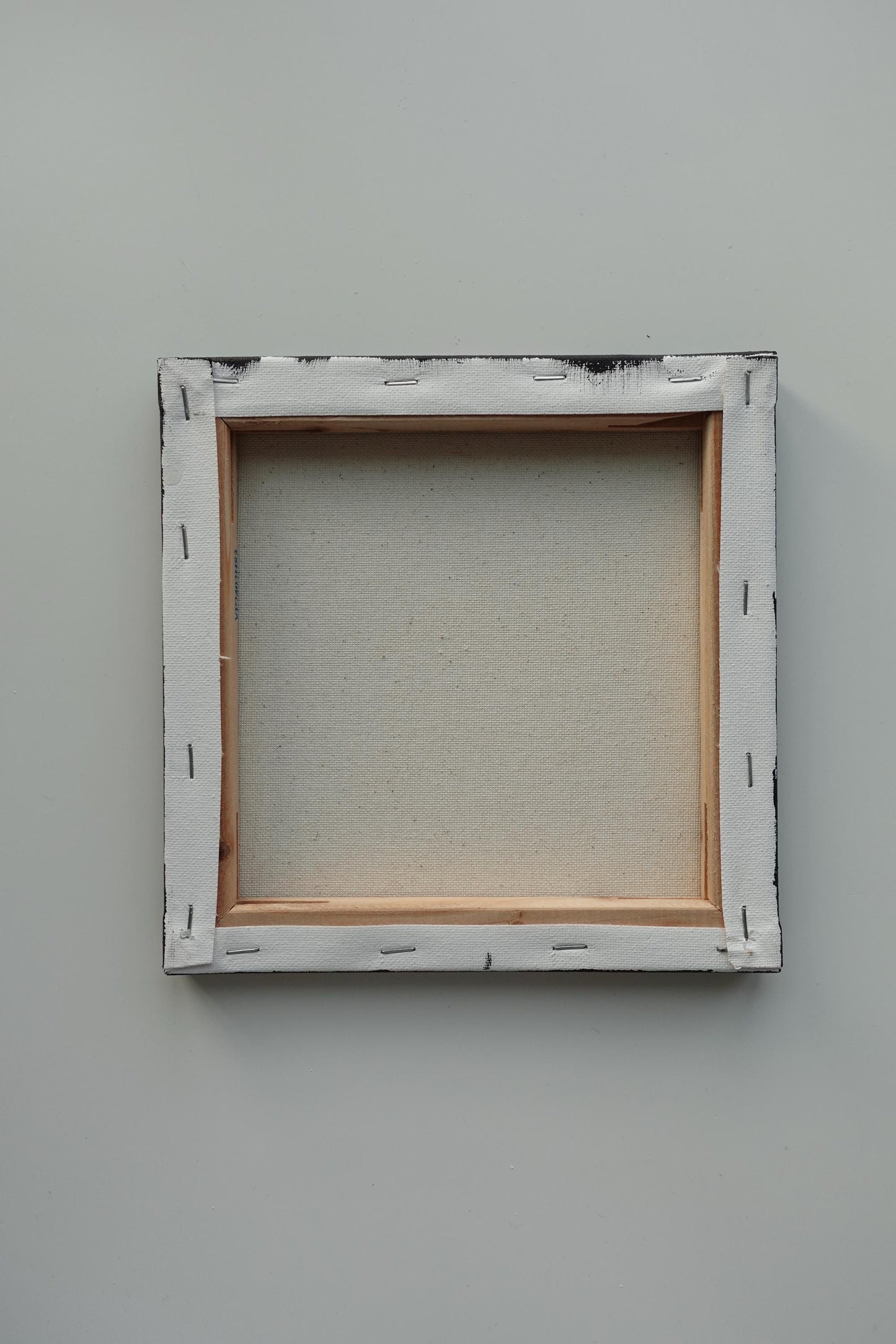 Cosmic Dream Tree Painting – Galaxy Silhouette Art, 8x8 Canvas