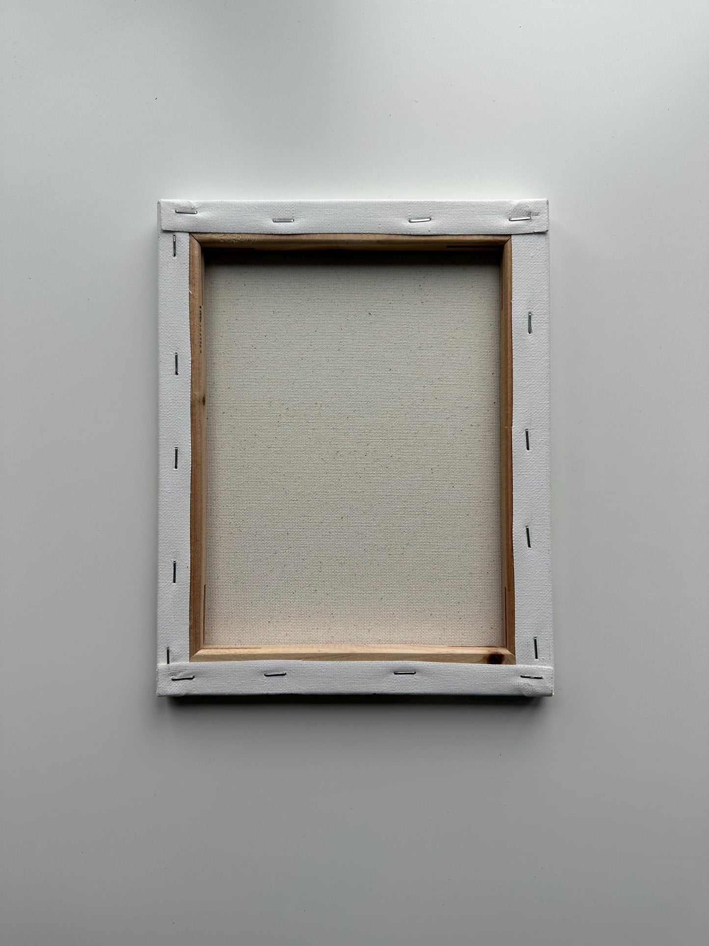 Pink Blooms by the Lake – 8x10 Original Acrylic Landscape Painting