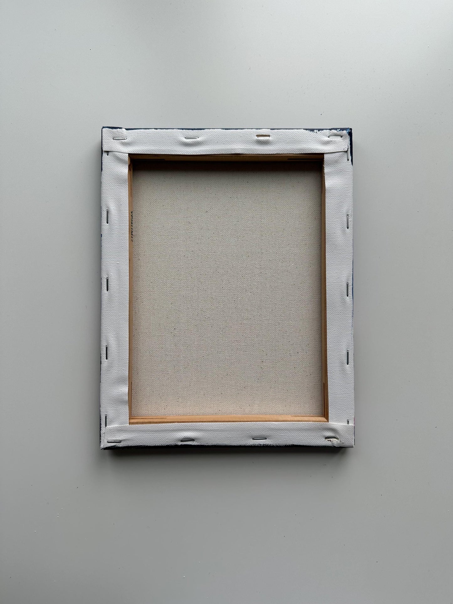 Original Sunset Landscape Painting – 8x10 Lake Reflection Art on Canvas – Colorful Sky & Pine Trees