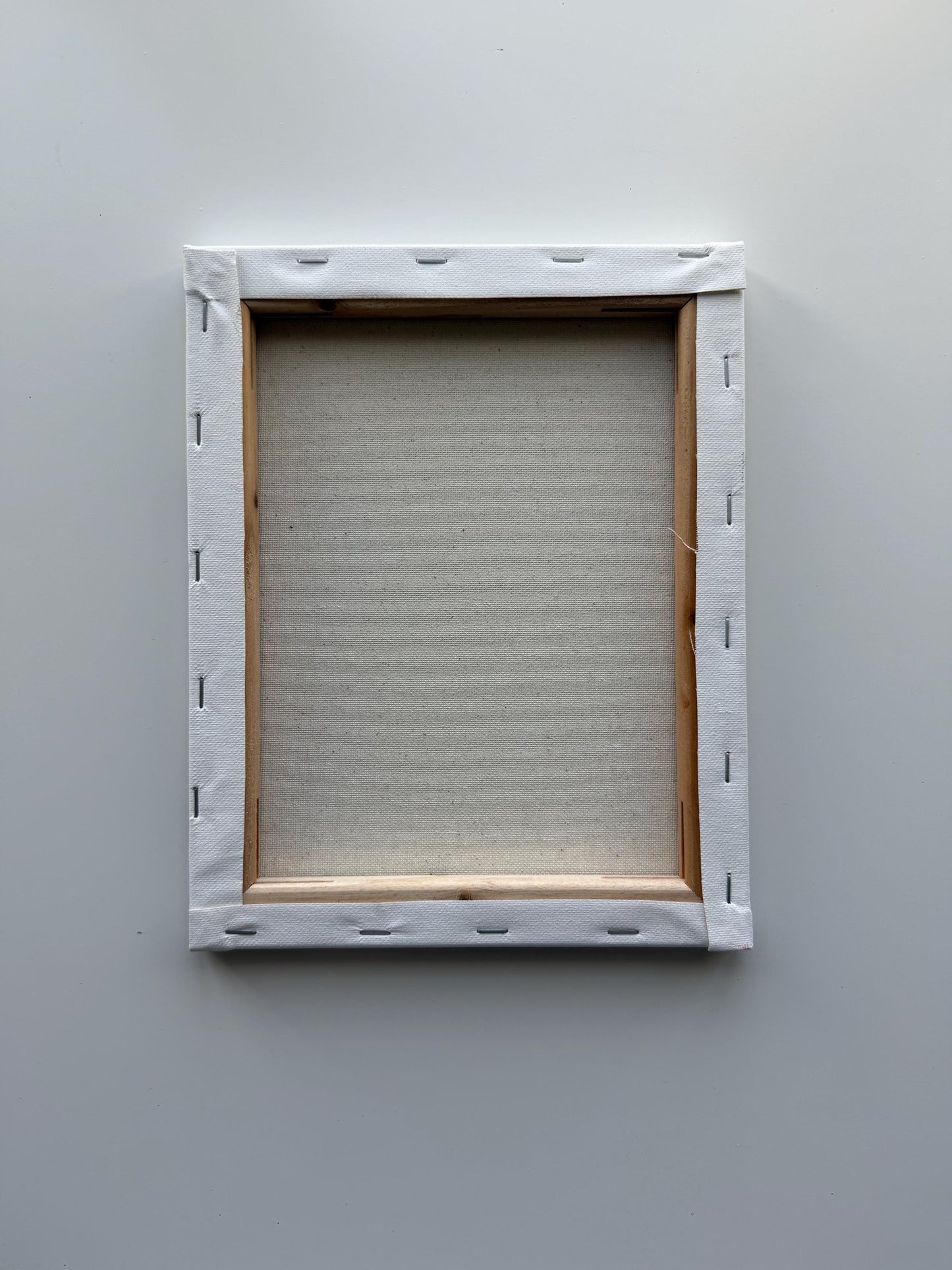 Original Acrylic Moonlit Forest Painting | Misty Night Landscape, Moody Wall Art 8x10