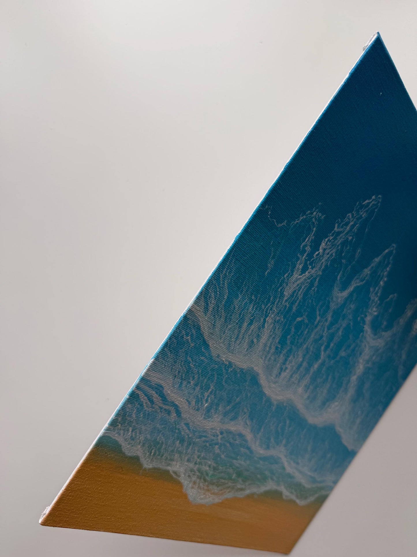 Sea Lace | Original Ocean Wave Painting 9x12