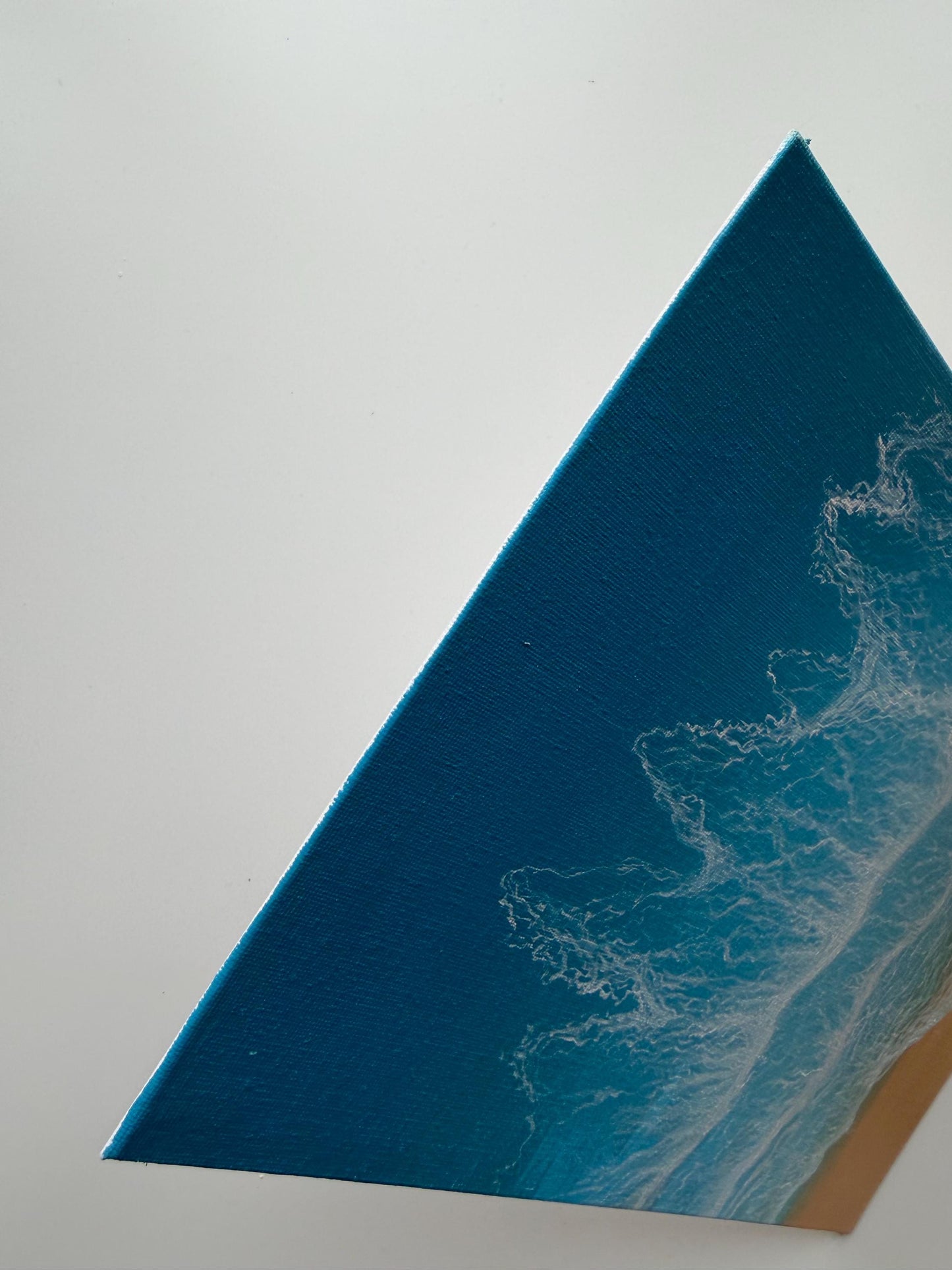 Sea Lace | Original Ocean Wave Painting 9x12