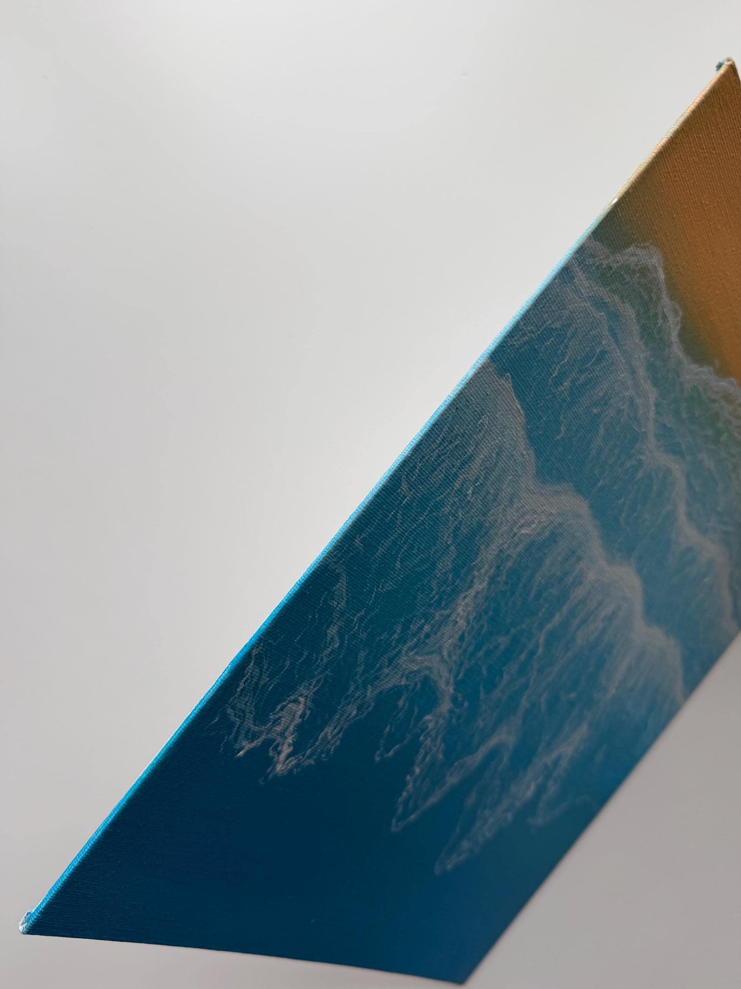 Sea Lace | Original Ocean Wave Painting 9x12