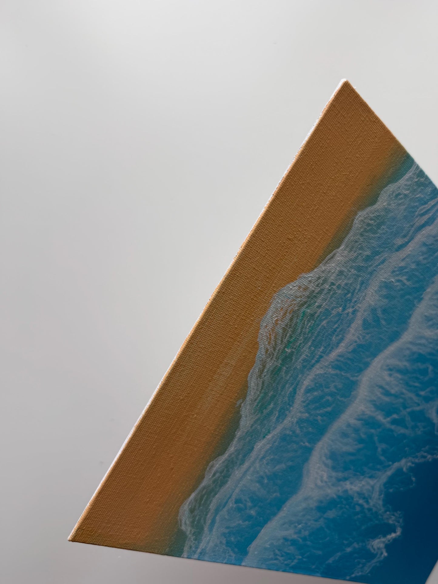 Sea Lace | Original Ocean Wave Painting 9x12